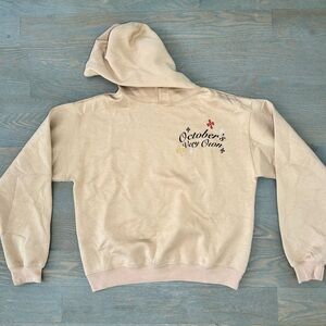 October’s Very Own (OVO) Beige Hoodie.